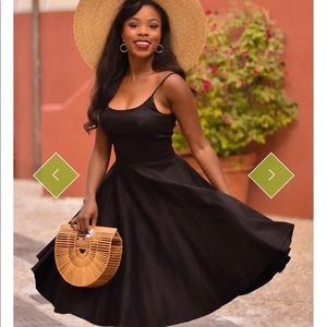 Tatyana boutique black dress